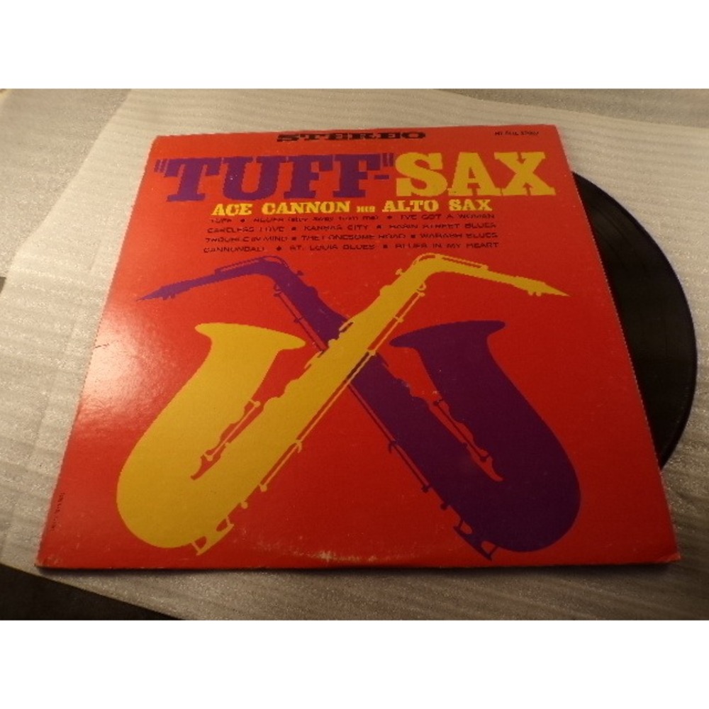 Ace Cannon Tuff-Sax Hi Fi SHL 32007 Stereo Vinyl LP 1962 Hi Records Memphis Jazz